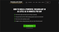 Desktop Screenshot of powervocabularybuilder.com